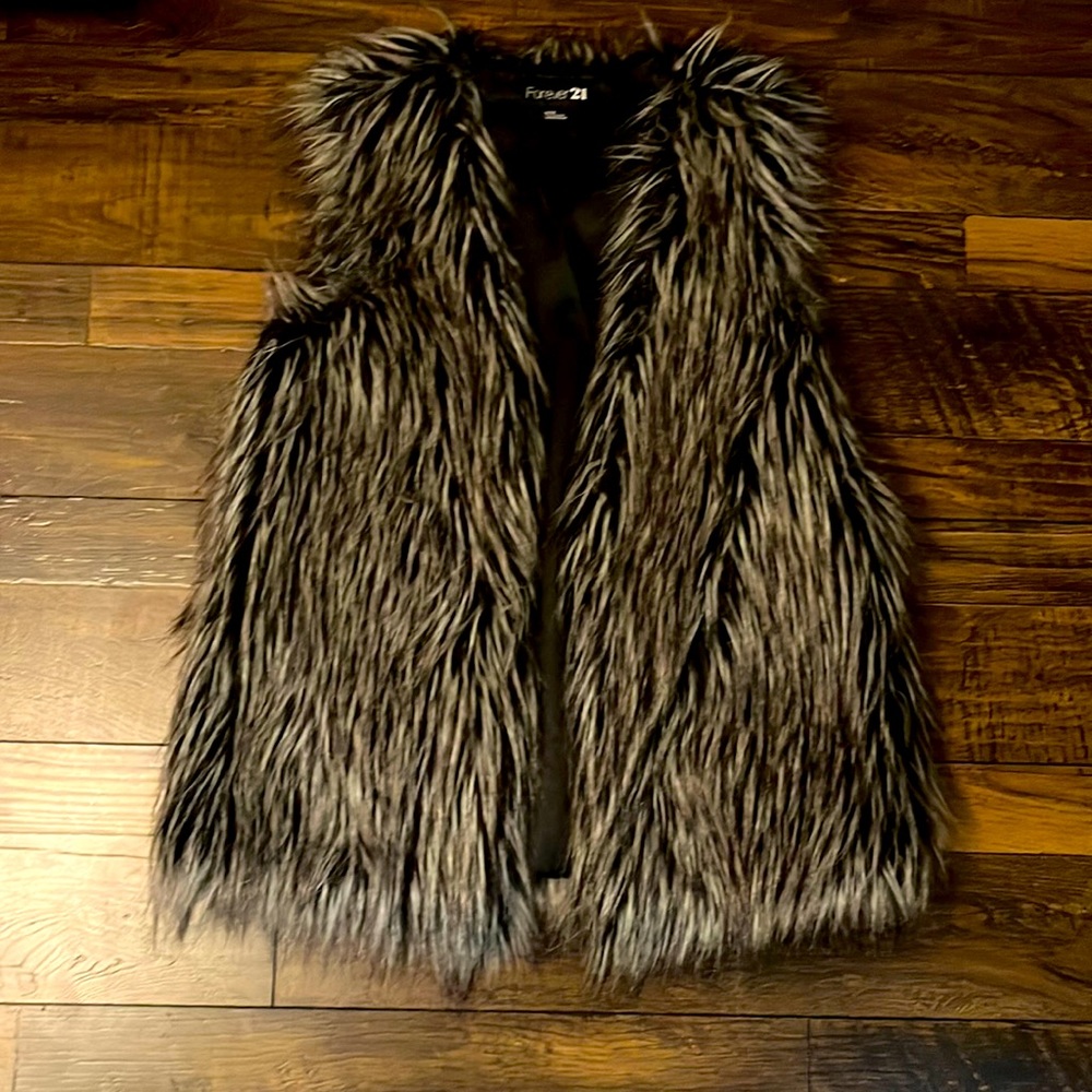 Forever 21 Faux Fur Vest